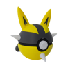Pokéball de Lucario Shiny Impresa en 3D| Lucario Shiny Pokeball
