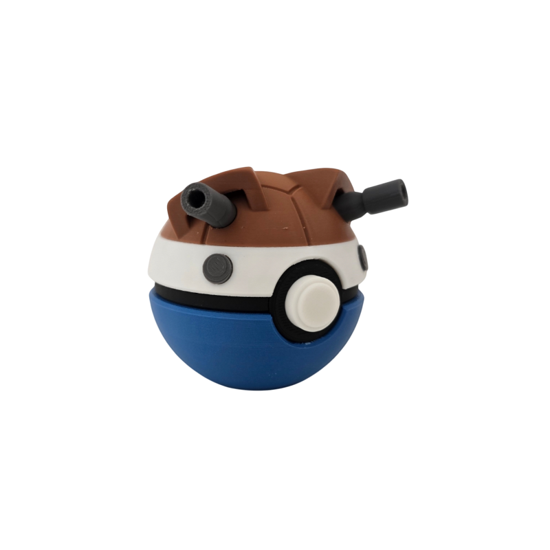 Pokéball de Blastoise Impresa en 3D| Blastoise Pokeball