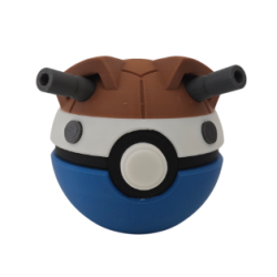 Pokéball de Blastoise Impresa en 3D| Blastoise Pokeball