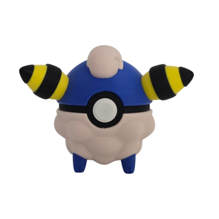 Pokéball de Mareep Impresa en 3D| Mareep Pokeball