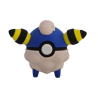 Pokéball de Mareep Impresa en 3D| Mareep Pokeball