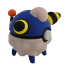Pokéball de Mareep Impresa en 3D| Mareep Pokeball