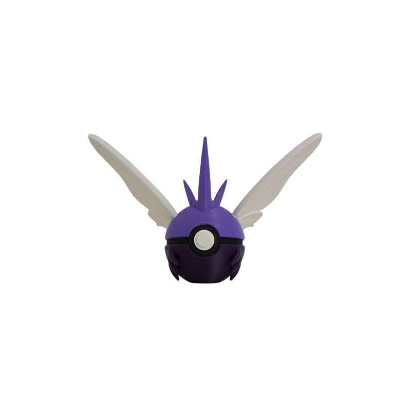 Pokéball de Venomoth Impresa en 3D| Venomoth Pokeball