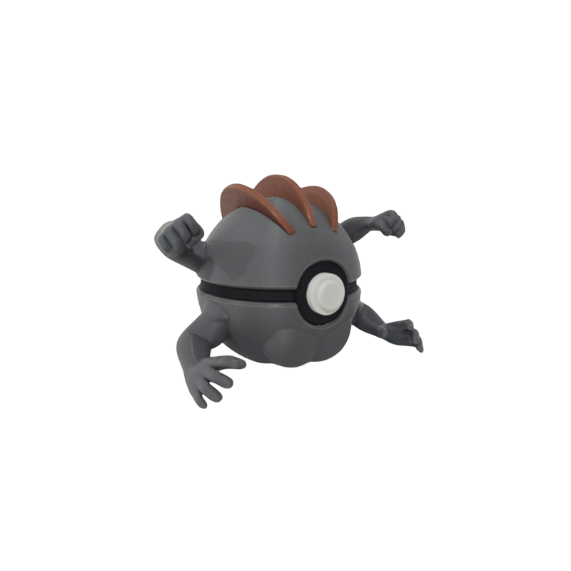 Pokéball de Machamp Impresa en 3D| Machamp Pokeball