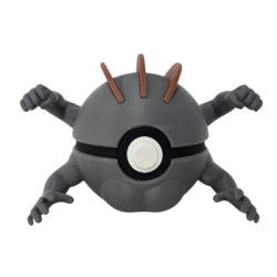 Pokéball de Machamp Impresa en 3D| Machamp Pokeball