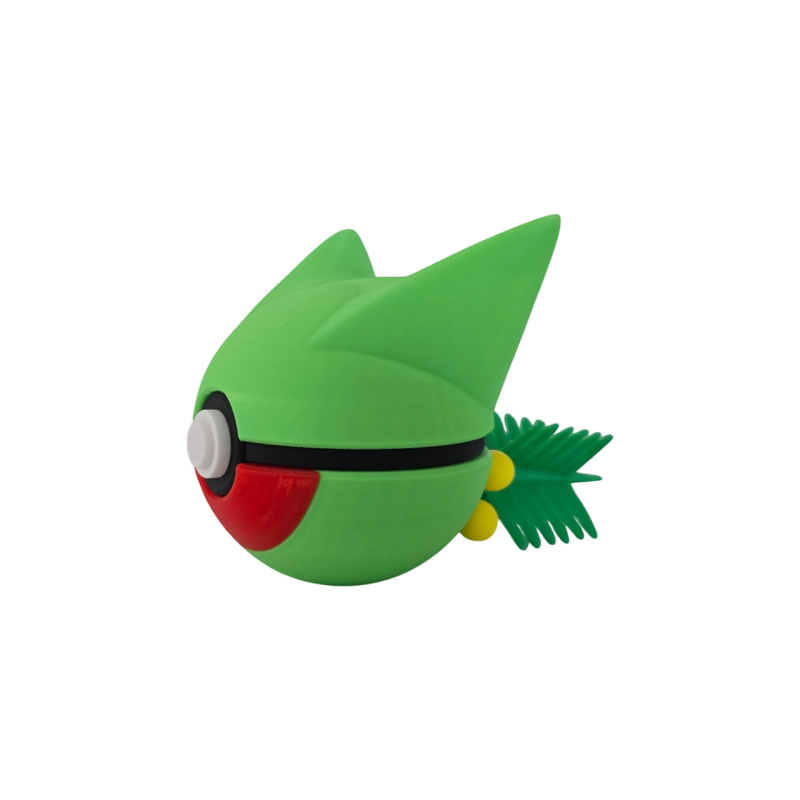 Pokéball de Sceptile Impresa en 3D| Sceptile Pokeball