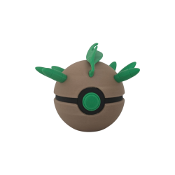 Pokéball de Bayleef Impresa en 3D| Bayleef Pokeball