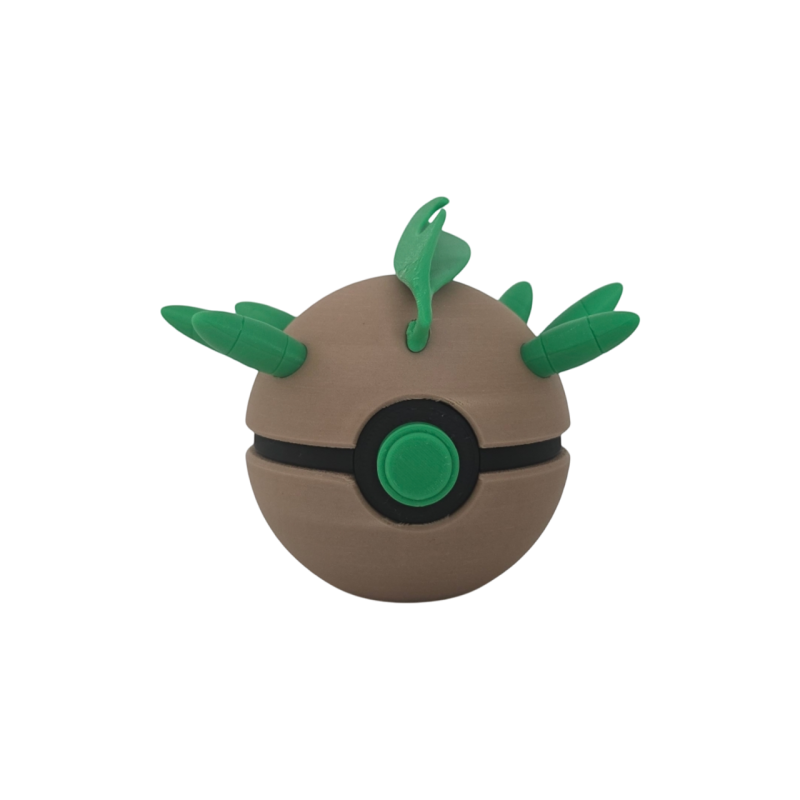 Pokéball de Bayleef Impresa en 3D| Bayleef Pokeball