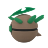 Pokéball de Bayleef Impresa en 3D