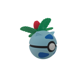 Pokéball de Ivysaur Impresa en 3D| Ivysaur Pokeball