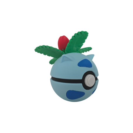 Pokéball de Ivysaur Impresa en 3D| Ivysaur Pokeball