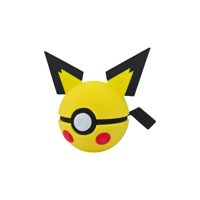 Pokéball de Pichu Impresa en 3D