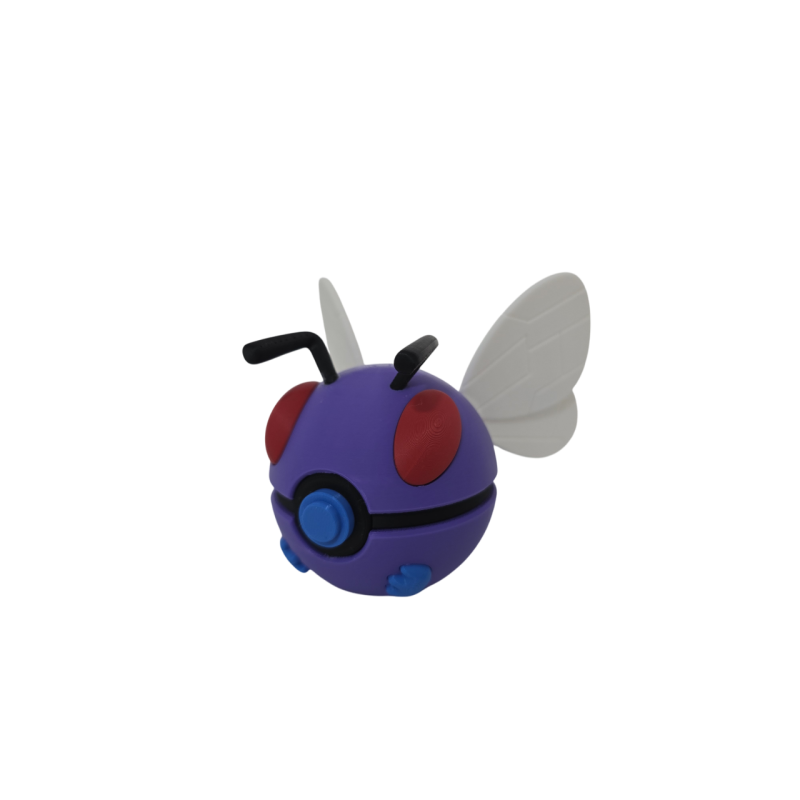 Pokéball de Butterfree Impresa en 3D| Butterfree Pokeball