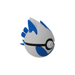Pokéball de Lugia Impresa en 3D| Lugia Pokeball