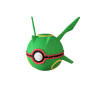 Pokeball de Rayquaza Impresa en 3D | Rayquaza Pokeball