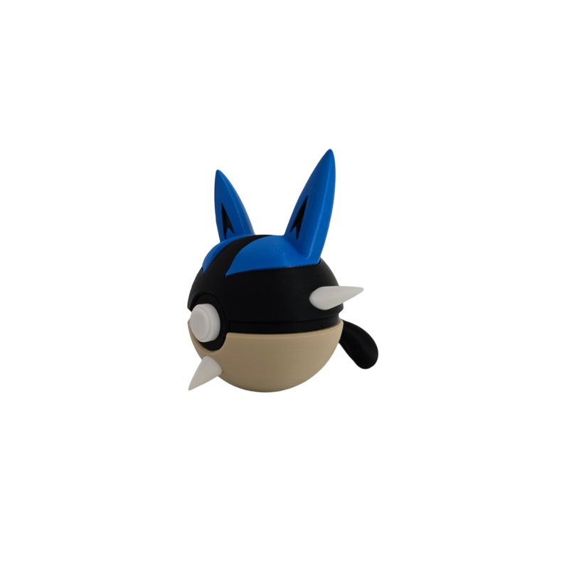 Pokéball de Lucario Impresa en 3D