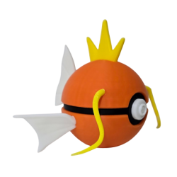Pokéball de Magikarp Impresa en 3D| Magikarp Pokeball