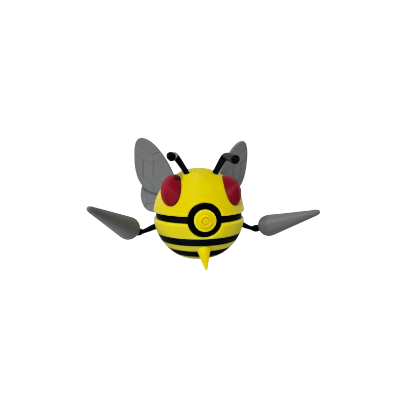 Pokéball de Beedrill Impresa en 3D
