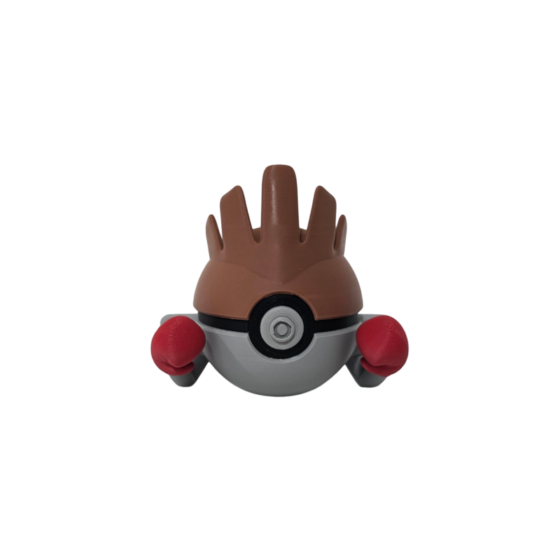 Pokéball de Hitmonchan Impresa en 3D