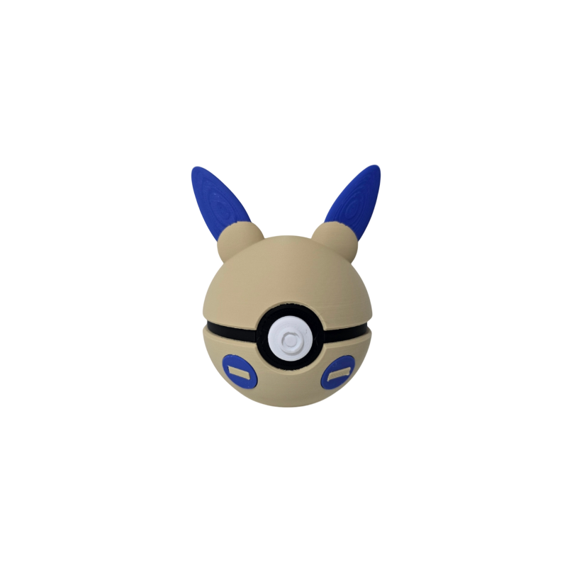 Pokéball de Minun Impresa en 3D