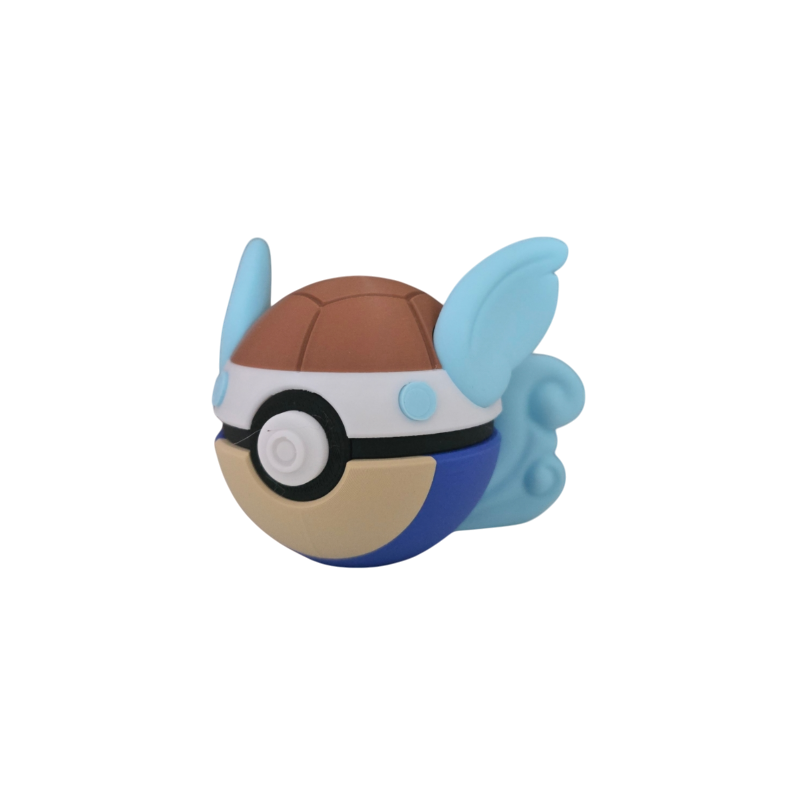 Pokéball de Wartortle Impresa en 3D