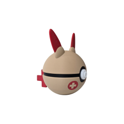 Pokéball de Plusle Impresa en 3D| Plusle Pokeball