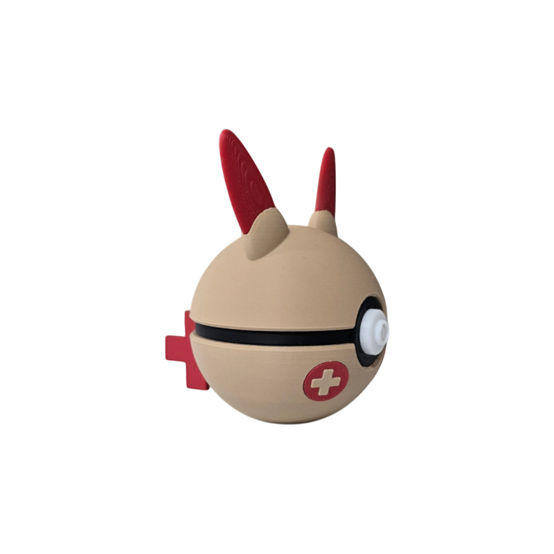 Pokéball de Plusle Impresa en 3D| Plusle Pokeball
