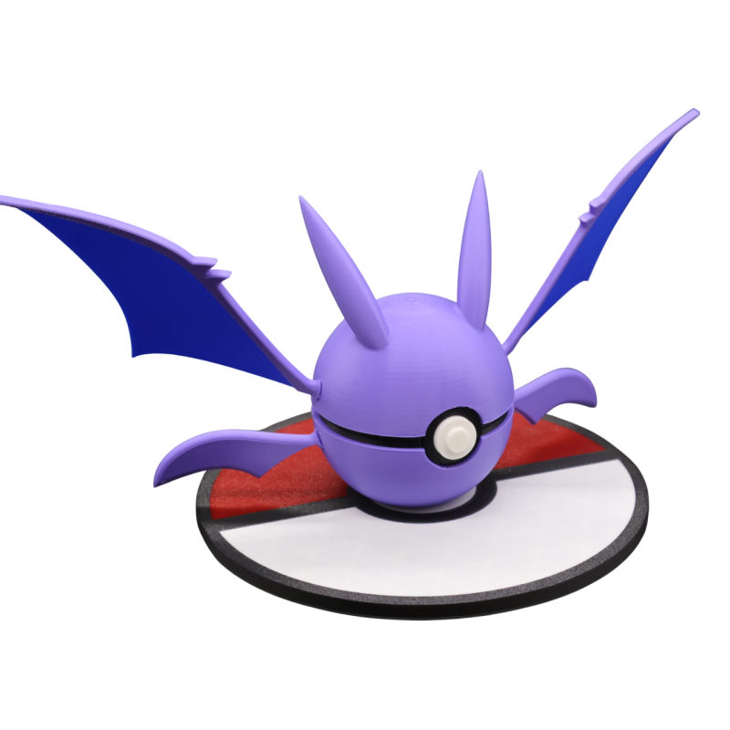 Pokéball de Crobat Impresa en 3D| Crobat Pokeball
