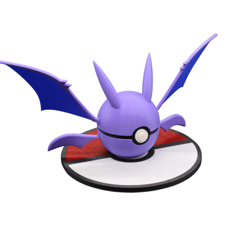Pokéball de Crobat Impresa en 3D| Crobat Pokeball