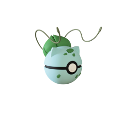 Pokeball de Bulbasaur Impresa en 3D | Bulbasaur Pokeball