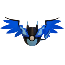 Pokéball de Mega Charizard X Impresa en 3D| Mega Charizard X Pokeball