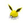 Pokéball de Jolteon Impresa en 3D| Jolteon Pokeball