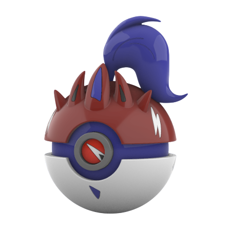 Pokéball de Zamazenta Impresa en 3D | Zamazenta Pokeball