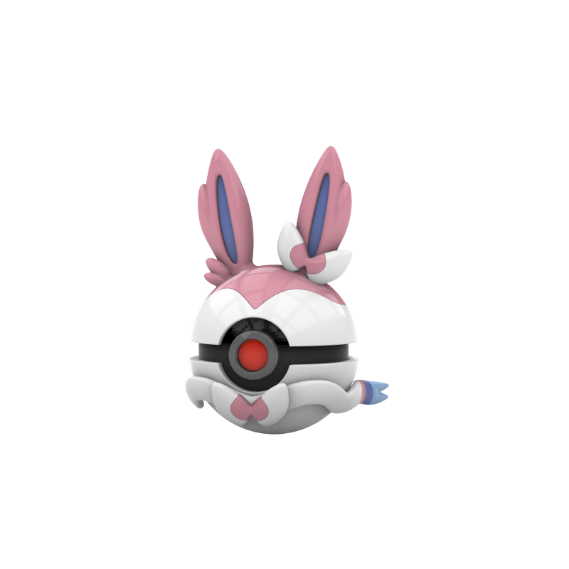 Pokéball de Sylveon Impresa en 3D | Sylveon Pokeball