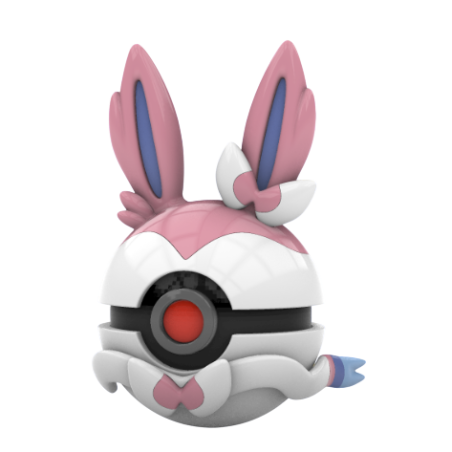Pokéball de Sylveon Impresa en 3D | Sylveon Pokeball