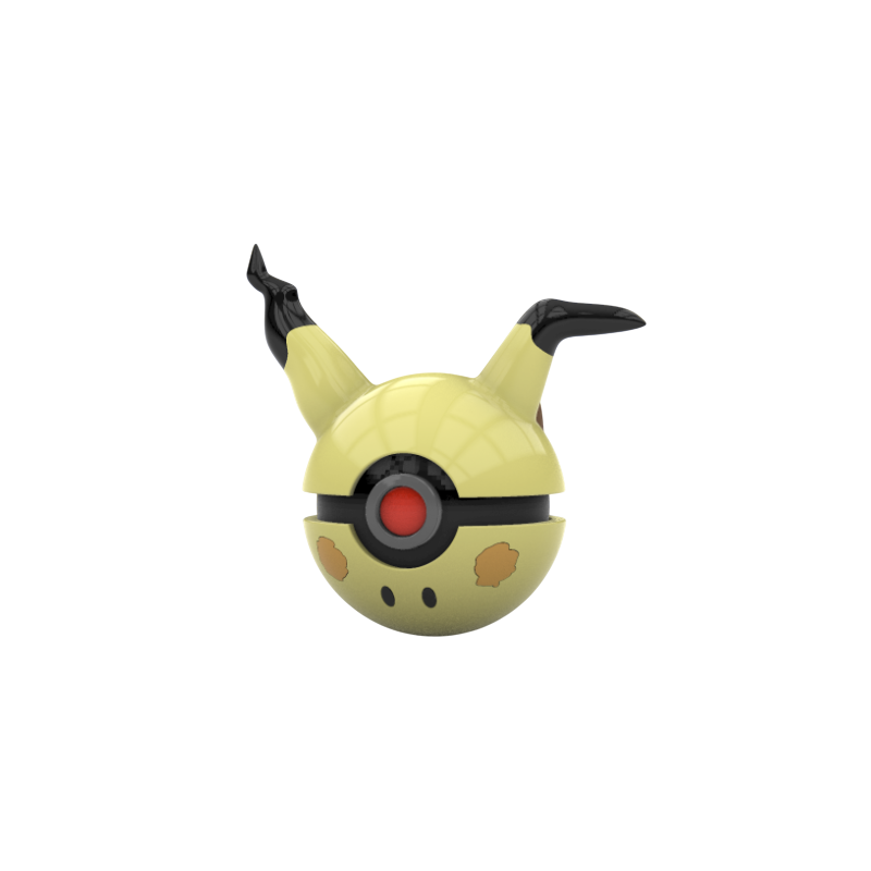 Pokéball de Mimikyu Impresa en 3D | Mimikyu Pokeball