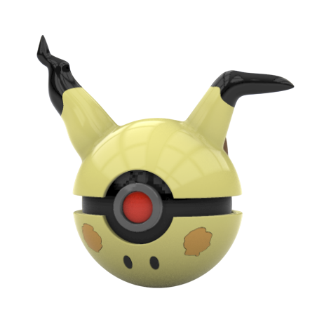 Pokéball de Mimikyu Impresa en 3D | Mimikyu Pokeball