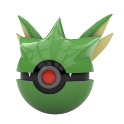 Pokéball de Scyther Impresa en 3D | Scyther Pokeball