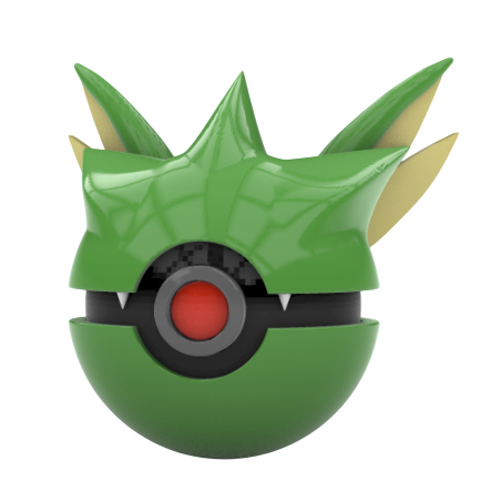 Pokéball de Scyther Impresa en 3D | Scyther Pokeball