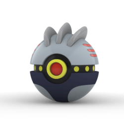 Pokéball de Machoke Impresa en 3D | Machoke Pokeball