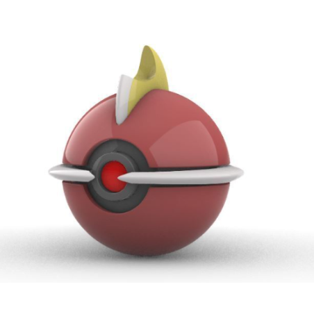 Pokéball de Bisharp Impresa en 3D | Bisharp Pokeball