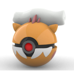 Pokéball de Landorus Impresa en 3D| Landorus Pokeball