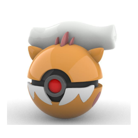 Pokéball de Landorus Impresa en 3D| Landorus Pokeball