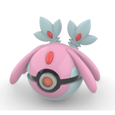 Pokéball de Mesprit Impresa en 3D| Mesprit Pokeball