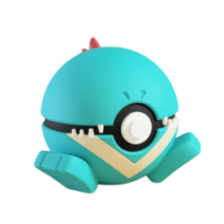 Pokéball de Totodile Impresa en 3D| Totodile Pokeball