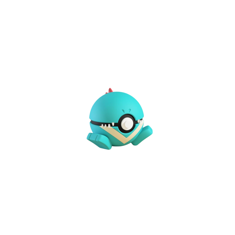 Pokéball de Totodile Impresa en 3D| Totodile Pokeball