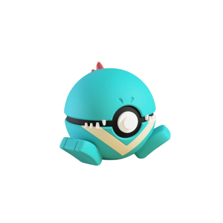 Pokéball de Totodile Impresa en 3D| Totodile Pokeball