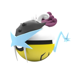 Pokeball de Raikou Impresa...