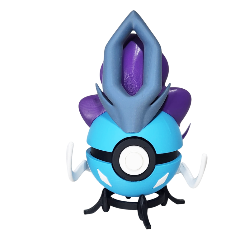 Pokeball de Suicune Impresa en 3D