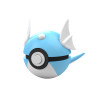 Pokéball de Dratini Impresa en 3D